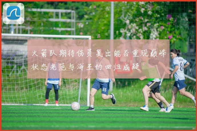 火箭队期待伤员复出能否重现巅峰状态老范与海王的回归成疑
